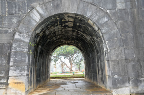 Unique architecture of Ho dynasty citadel